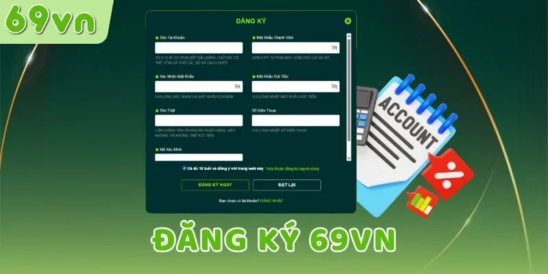 Chú ý nên biết khi đăng ký tài khoản 69VN