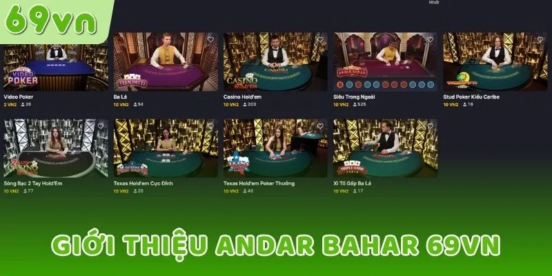 Giới thiệu Andar Bahar 69VN