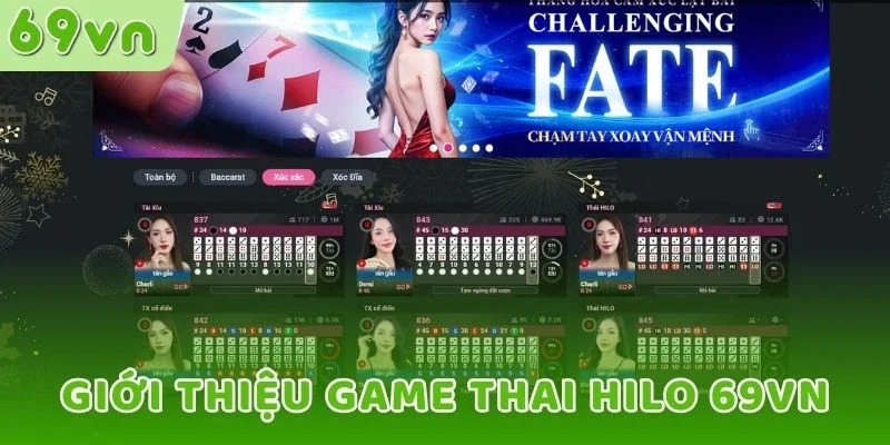 Giới thiệu game Thai Hilo 69VN
