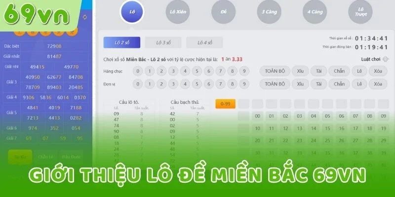Giới thiệu lô đề miền Bắc 69VN