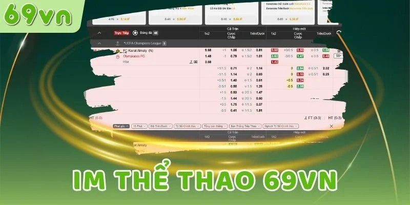 Vấn đề hay gặp về IM Sports