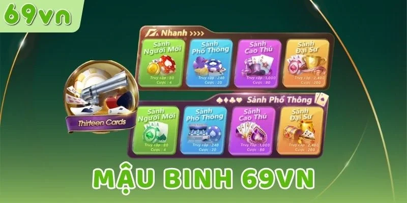 Các bộ bài đặc biệt trong Mậu binh 69VN