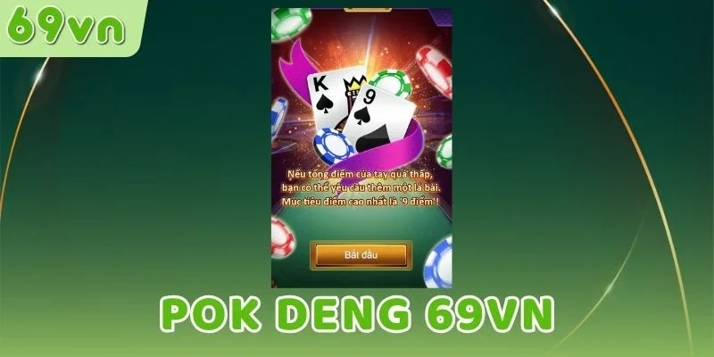 Cơ chế thưởng cực kỳ hấp dẫn trong Pok Deng 69VN