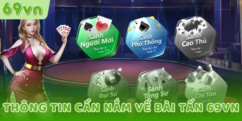 Thông tin cần nắm về bài Tấn 69VN