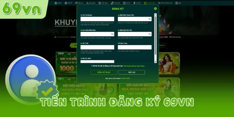 Tiến trình đăng ký 69VN 