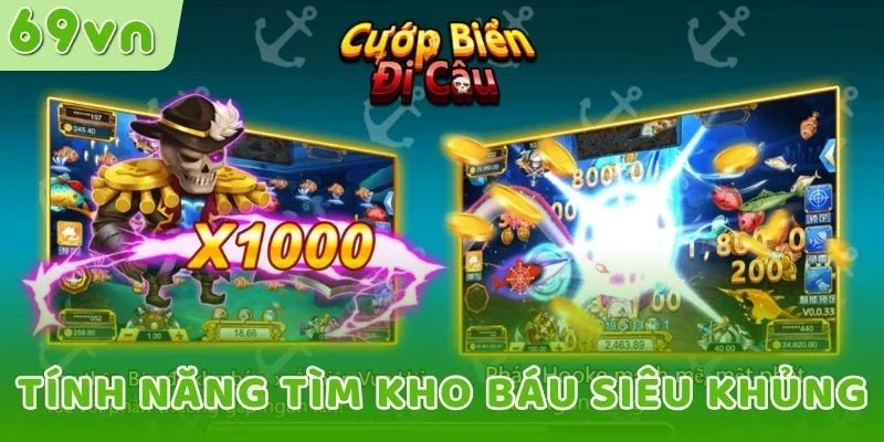 Tính năng tìm kho báu siêu khủng