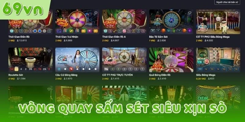 Vòng quay sấm sét siêu xịn sò